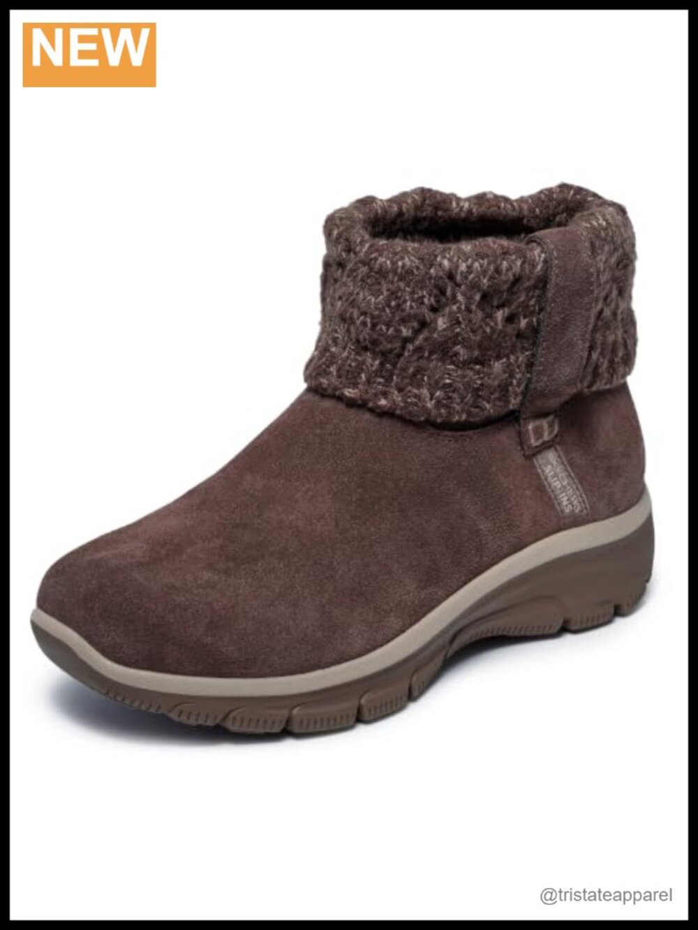 Skechers Easy Going Suede Hands Free Slip-ins Ankle Boots